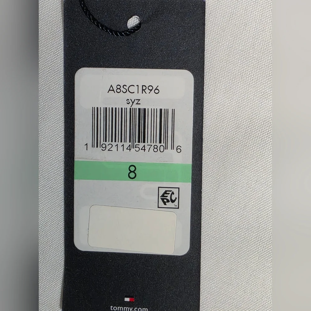 Tommy Hilfiger Scuba Crepe Sheath Dress In Navy Womens Size 8 New With Tags - Picture 10 of 12